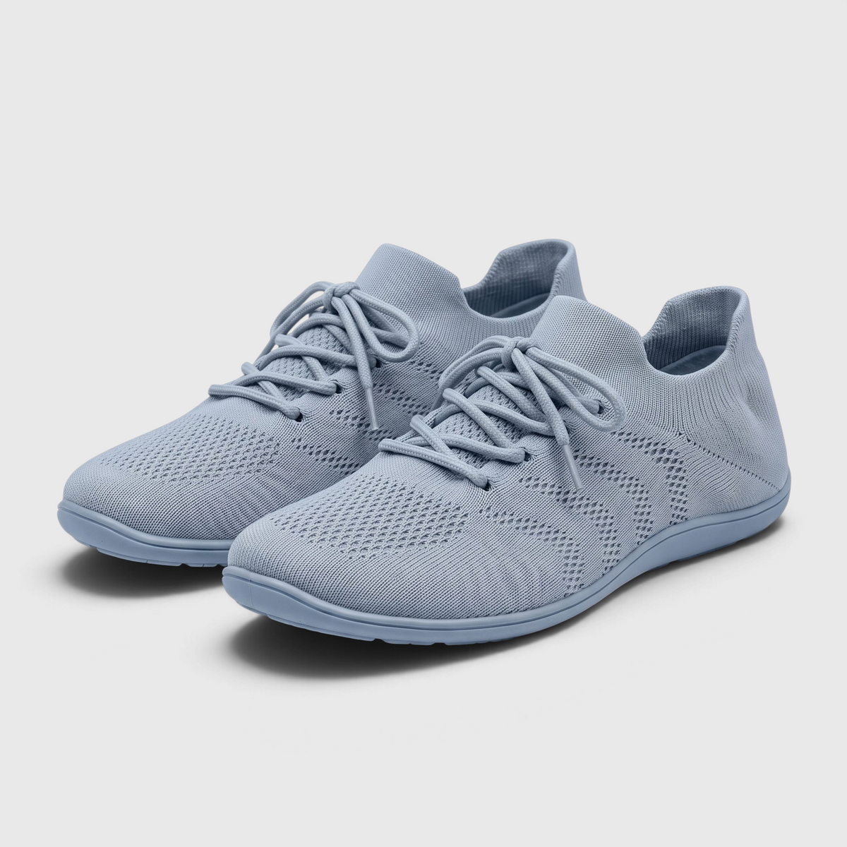 Baskets barefoot femme en maille respirante à bout large – Chaussures de marche pieds nus légères, souples et confortables à semelle zéro drop