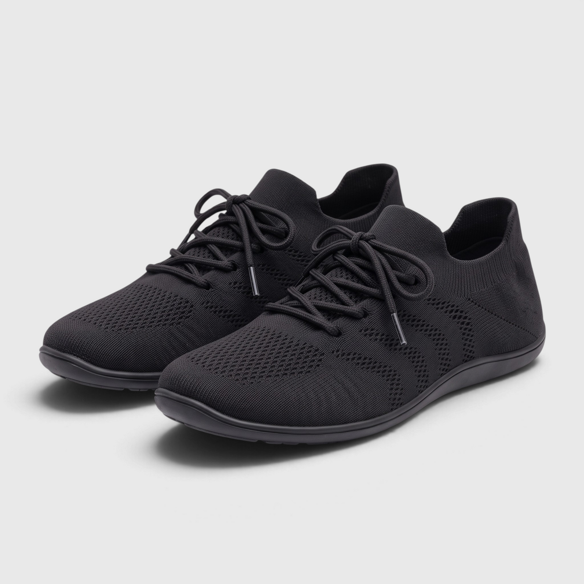 Baskets barefoot femme en maille respirante à bout large – Chaussures de marche pieds nus légères, souples et confortables à semelle zéro drop