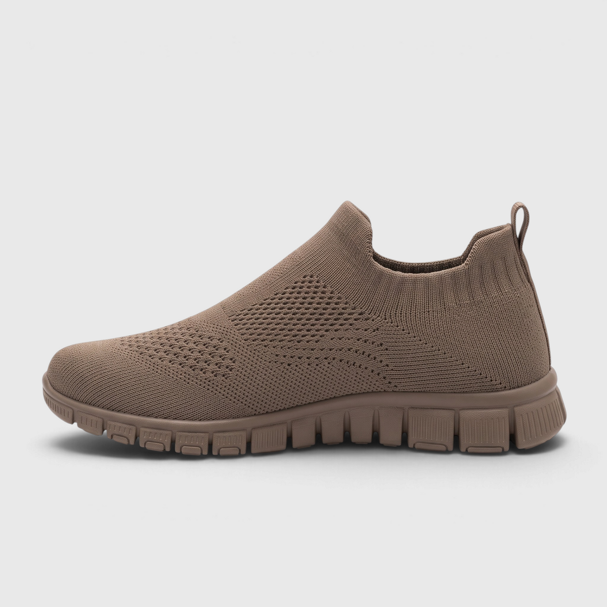 Baskets chaussettes femme légères sans lacets – Sneakers de marche slip-on en maille respirante à semelle flexible
