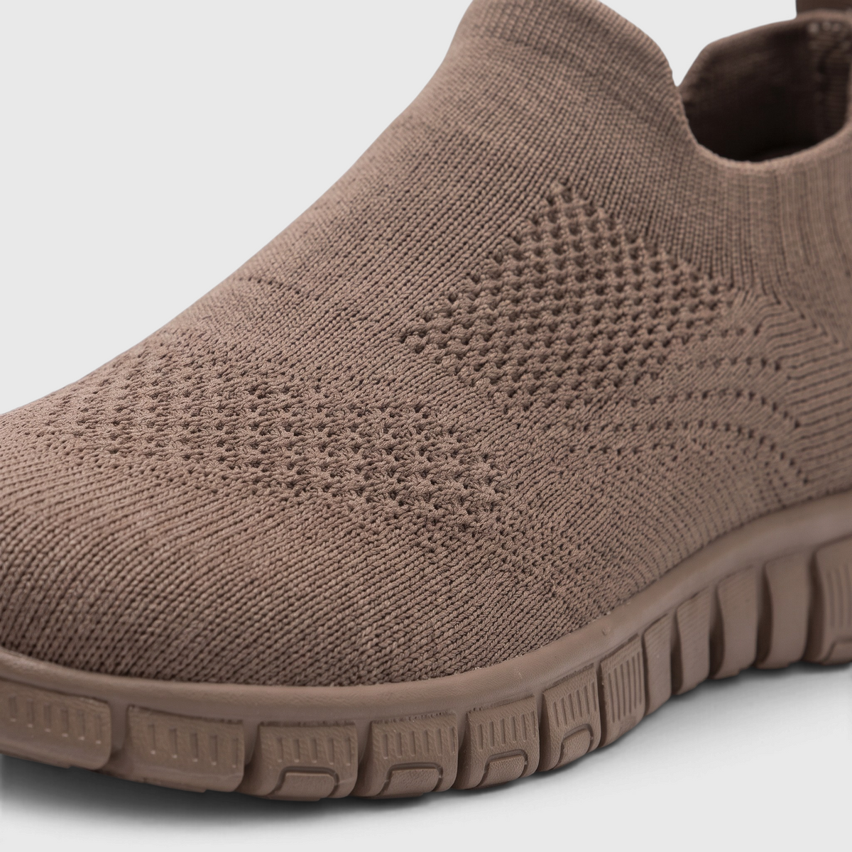 Baskets chaussettes femme légères sans lacets – Sneakers de marche slip-on en maille respirante à semelle flexible