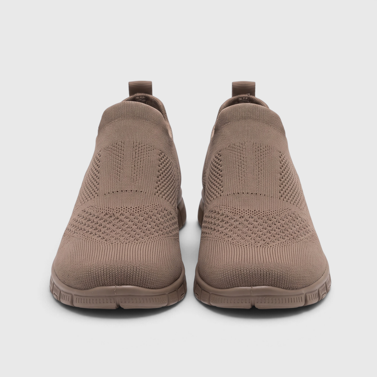 Baskets chaussettes femme légères sans lacets – Sneakers de marche slip-on en maille respirante à semelle flexible