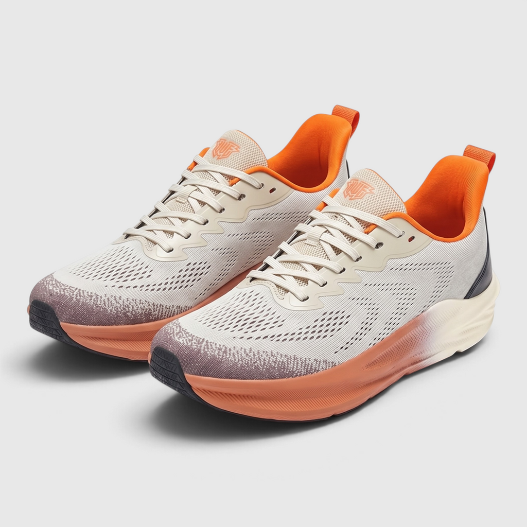 Baskets de course et de marche homme légères en mesh respirant – Sneakers de running confortables à semelle épaisse amortissante pour sport, voyage et quotidien