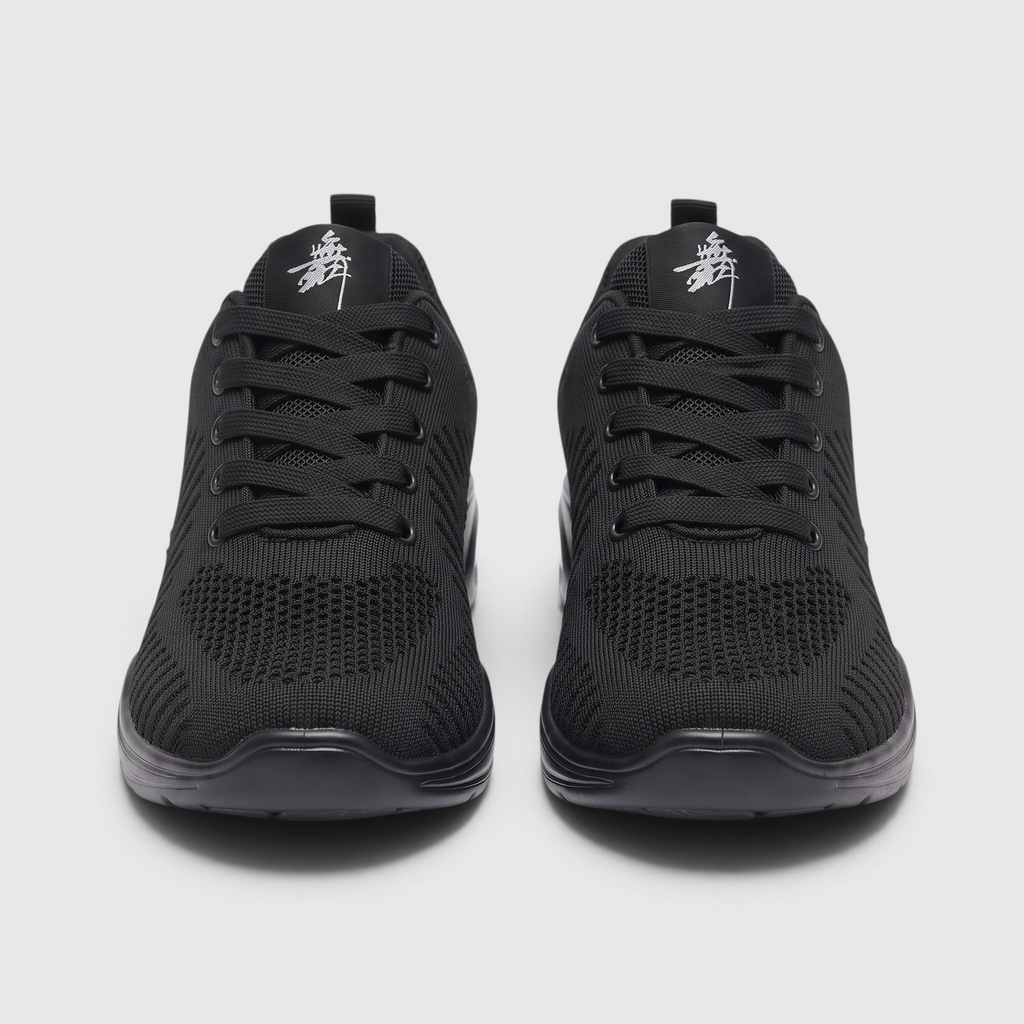 Baskets de danse femme en maille respirante à coussin d'air – Chaussures légères et souples à semelle scindée pour jazz, hip-hop, fitness et aérobic