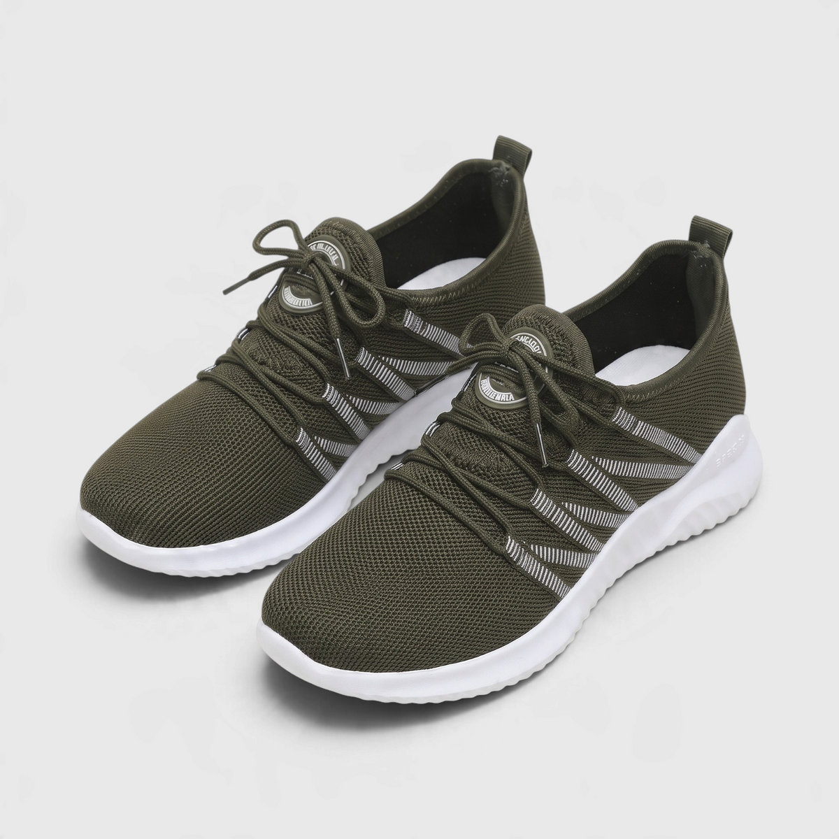 Baskets de marche en maille respirante pour femme – Sneakers légères à lacets, ultra confortables et amortissantes pour le quotidien et les voyages