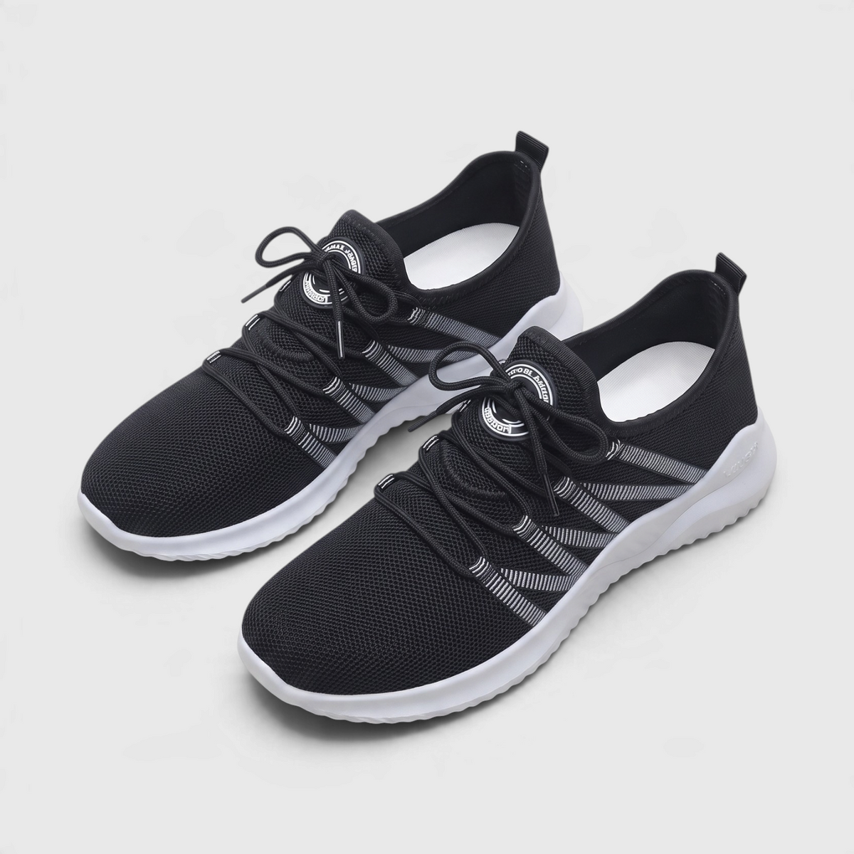 Baskets de marche en maille respirante pour femme – Sneakers légères à lacets, ultra confortables et amortissantes pour le quotidien et les voyages