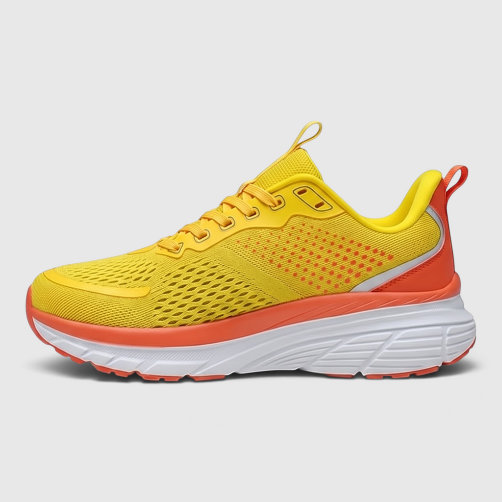 Baskets de course légères pour femme, en maille respirante – Chaussures de marche sportives dotées de semelles épaisses et amortissantes, idéales pour le fitness, les voyages et un usage quotidien