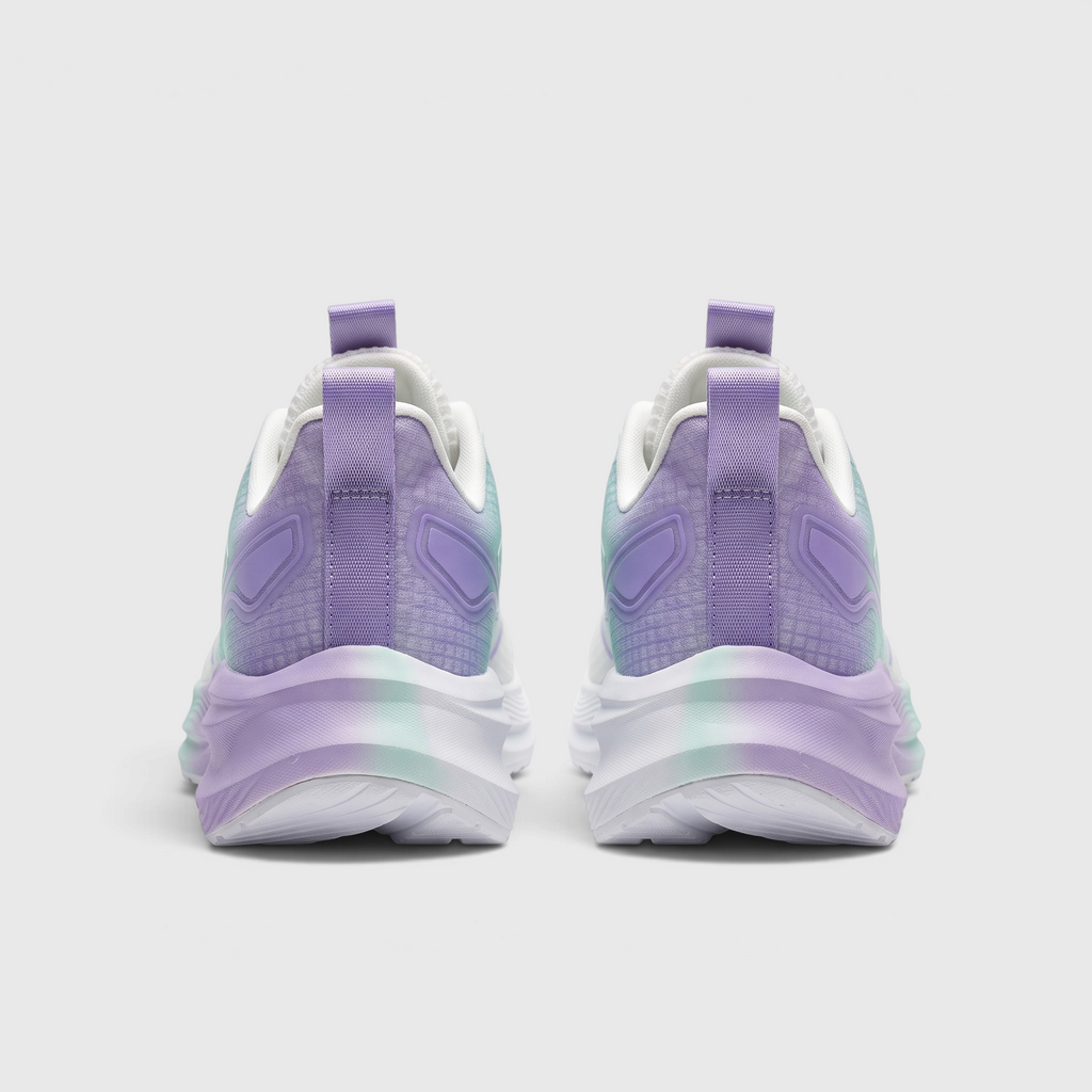 Baskets femme racing en mesh respirant dégradé – Chaussures de sport légères à semelle amortissante