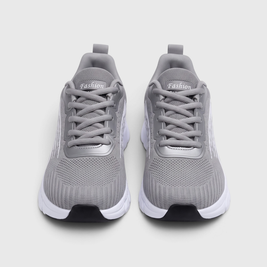 Baskets femme running légères en maille respirante – Chaussures de sport et marche à semelle crantée amortissante