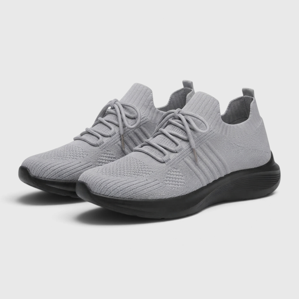 Baskets légères en maille tricotée respirante pour femme – Chaussures de marche et course confortables, souples et amortissantes