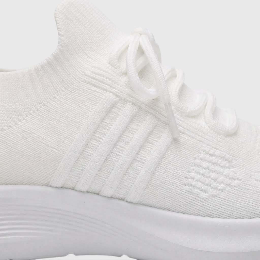 Baskets légères en maille tricotée respirante pour femme – Chaussures de marche et course confortables, souples et amortissantes
