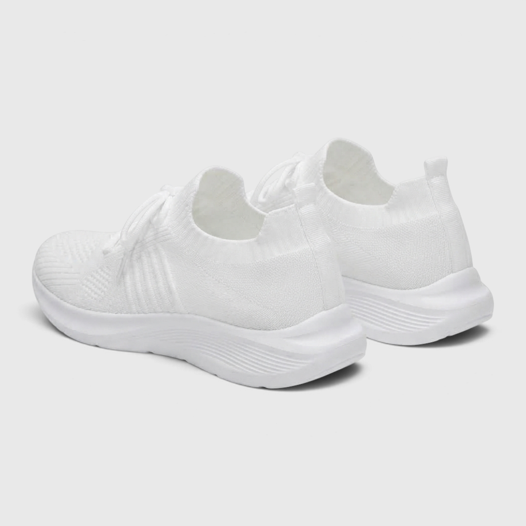 Baskets légères en maille tricotée respirante pour femme – Chaussures de marche et course confortables, souples et amortissantes