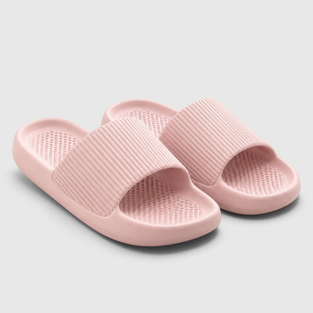 Mules pour femme en EVA à semelle plateforme épaisse – Chaussons antidérapants à semelle souple pour l'intérieur et la salle de bain