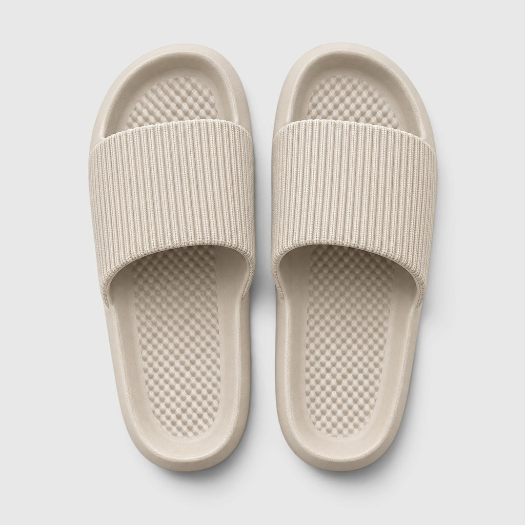 Mules pour femme en EVA à semelle plateforme épaisse – Chaussons antidérapants à semelle souple pour l'intérieur et la salle de bain