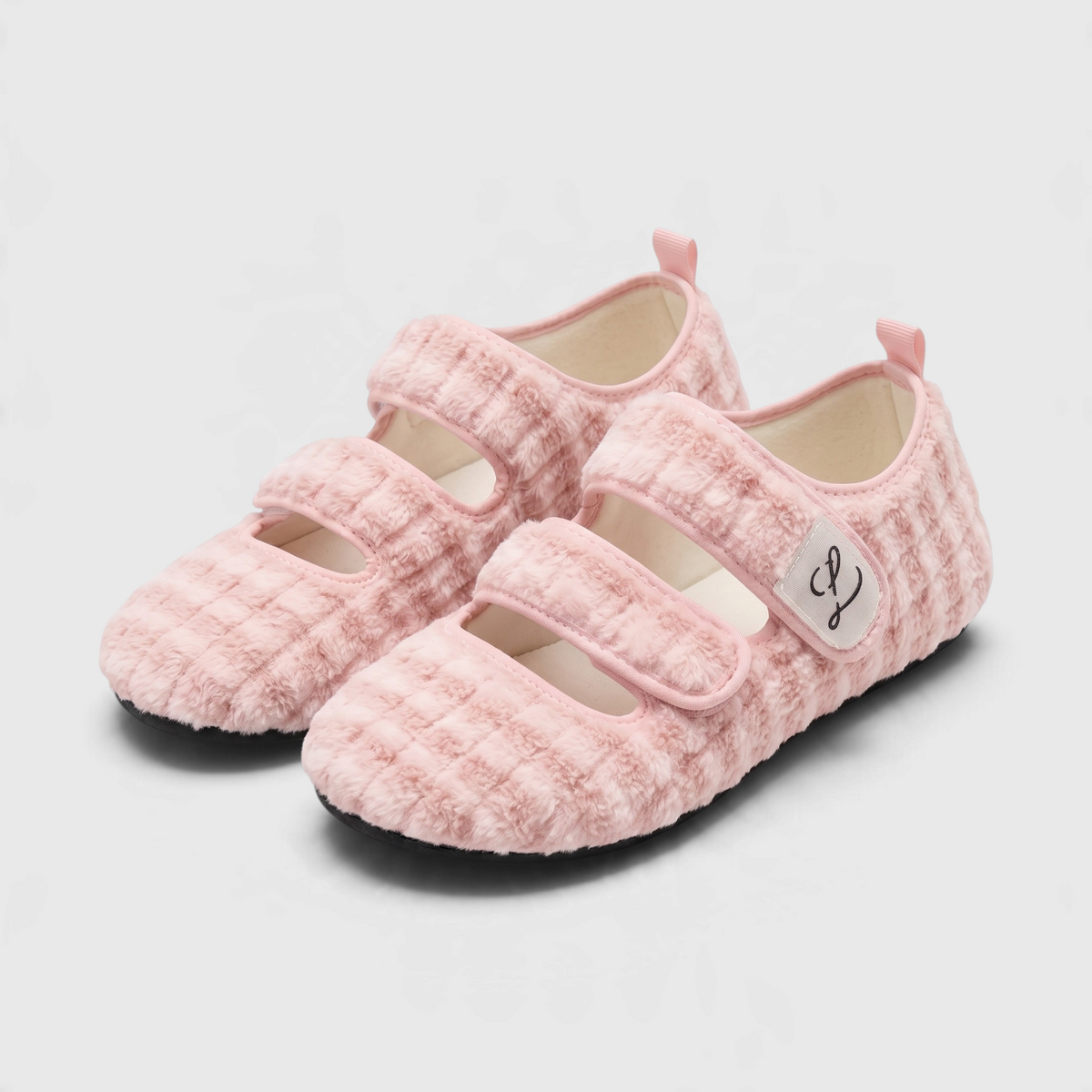 Chaussons Larges Toutes Saisons à Double Bride & Semelle Souple Antidérapante – Confort Pieds Sensibles