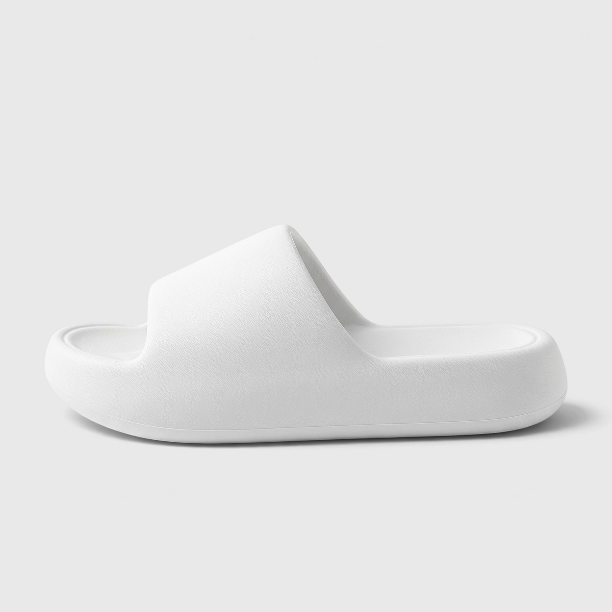 Cloud Slides – Femme en mousse EVA à semelle épaisse, ultra moelleuses, antidérapantes et silencieuses