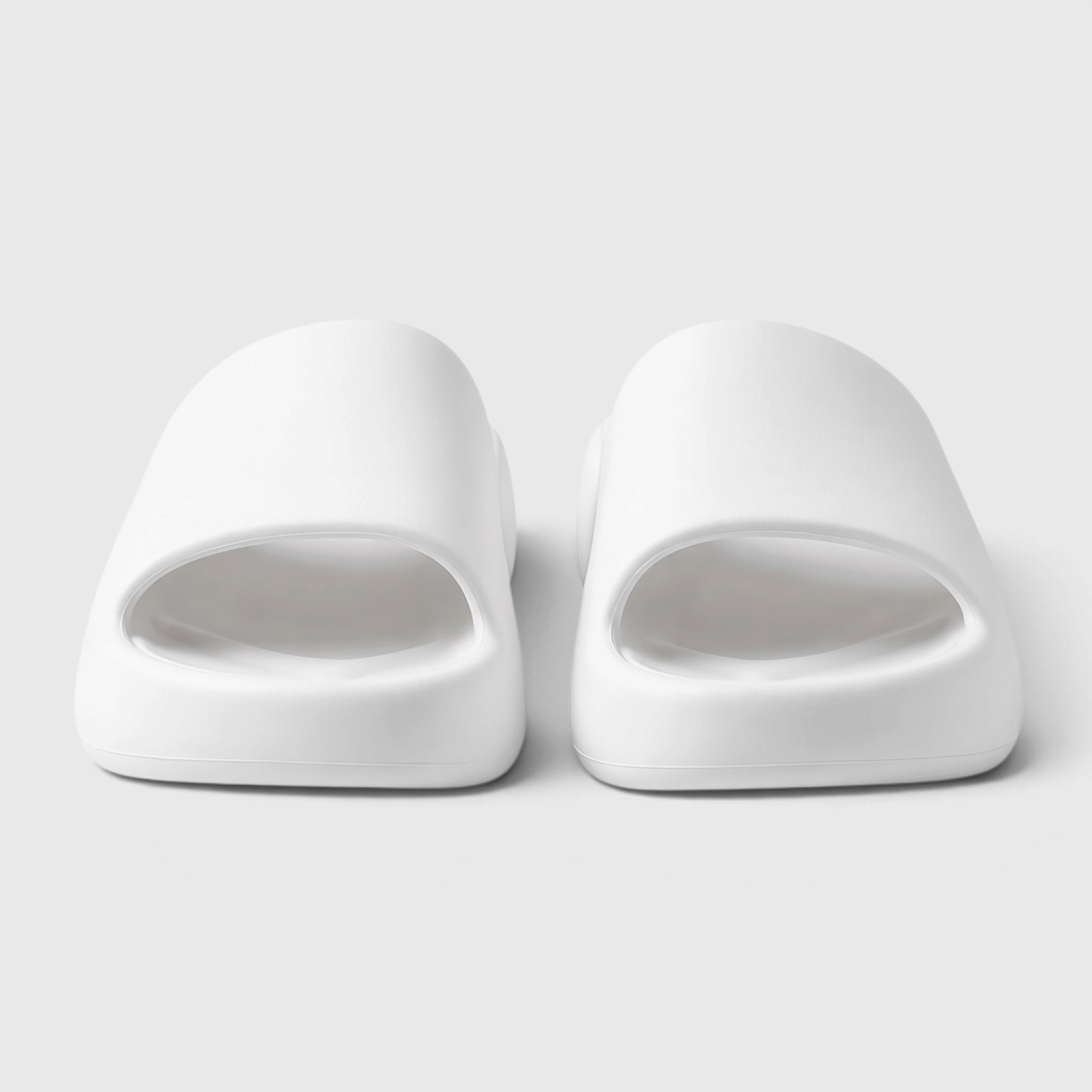 Cloud Slides – Femme en mousse EVA à semelle épaisse, ultra moelleuses, antidérapantes et silencieuses