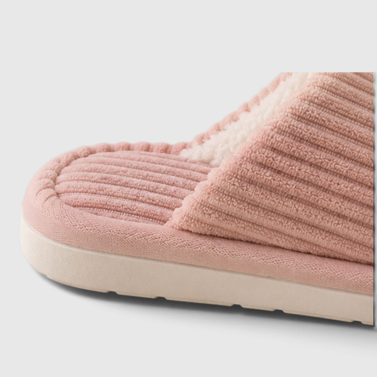 Chaussons Femme à Nœud – Pantoufles Chaudes, Douces et Légères pour l’Intérieur