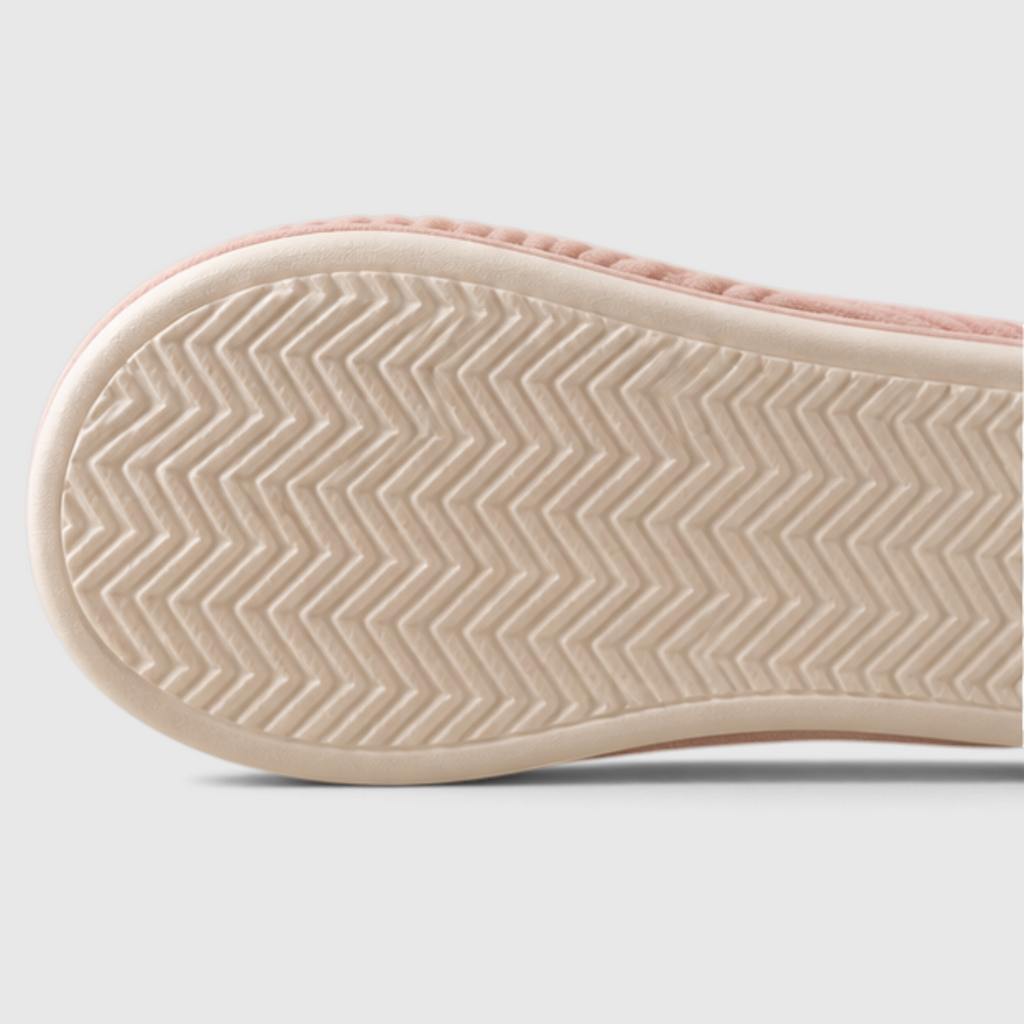 Chaussons Femme à Nœud – Pantoufles Chaudes, Douces et Légères pour l’Intérieur