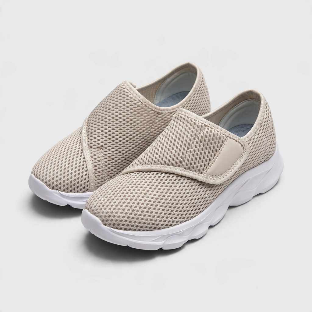 Mocassins Plats Slip-On en Maille Tricotée — Plateau Côtelé Élégant & Semelle Souple Antidérapante