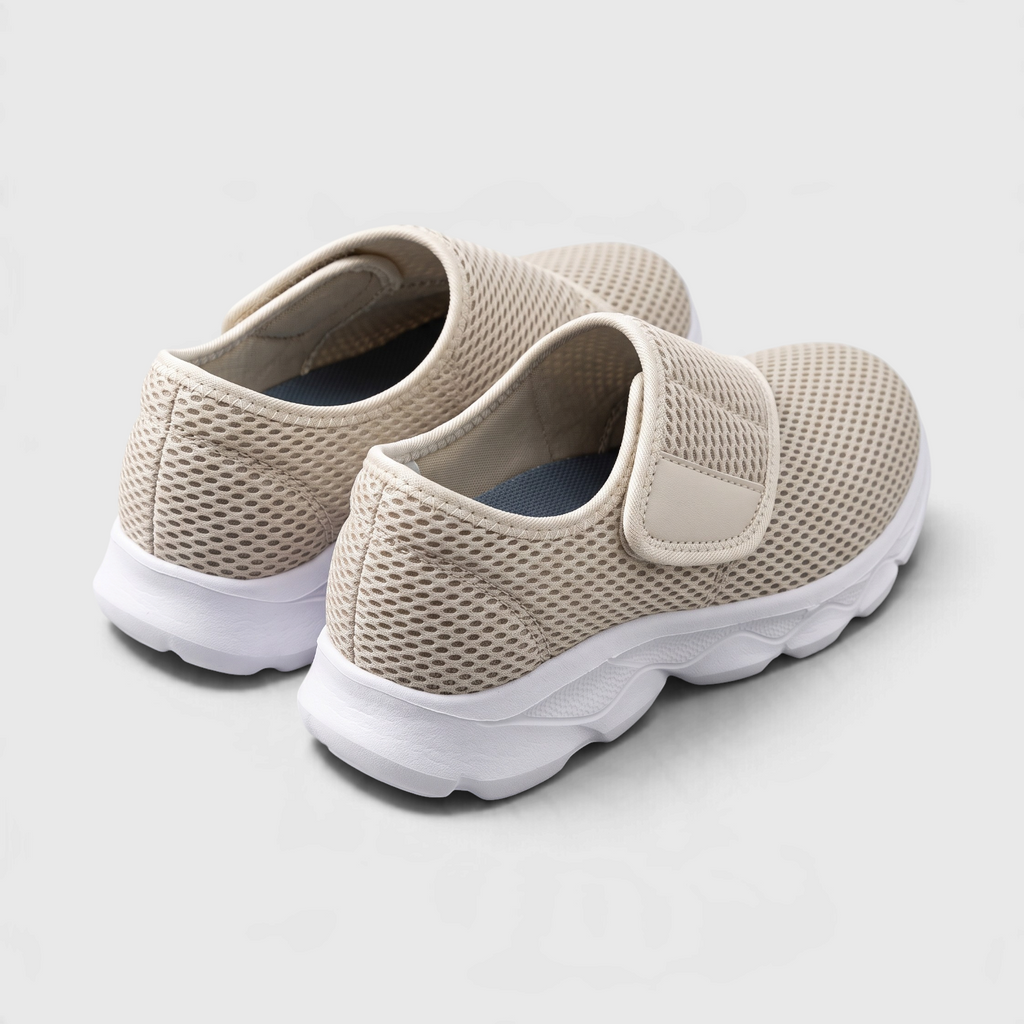 Mocassins Plats Slip-On en Maille Tricotée — Plateau Côtelé Élégant & Semelle Souple Antidérapante