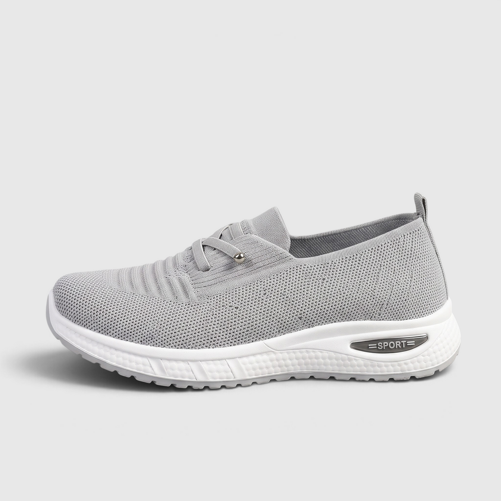 Baskets Slip-on en Maille Respirante pour Femme — Amorti Aérien, Légèreté Plume & Grand Confort