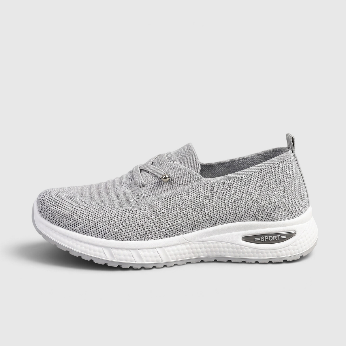 Baskets Slip-on en Maille Respirante pour Femme — Amorti Aérien, Légèreté Plume & Grand Confort