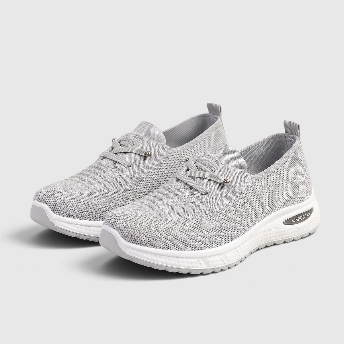 Baskets Slip-on en Maille Respirante pour Femme — Amorti Aérien, Légèreté Plume & Grand Confort