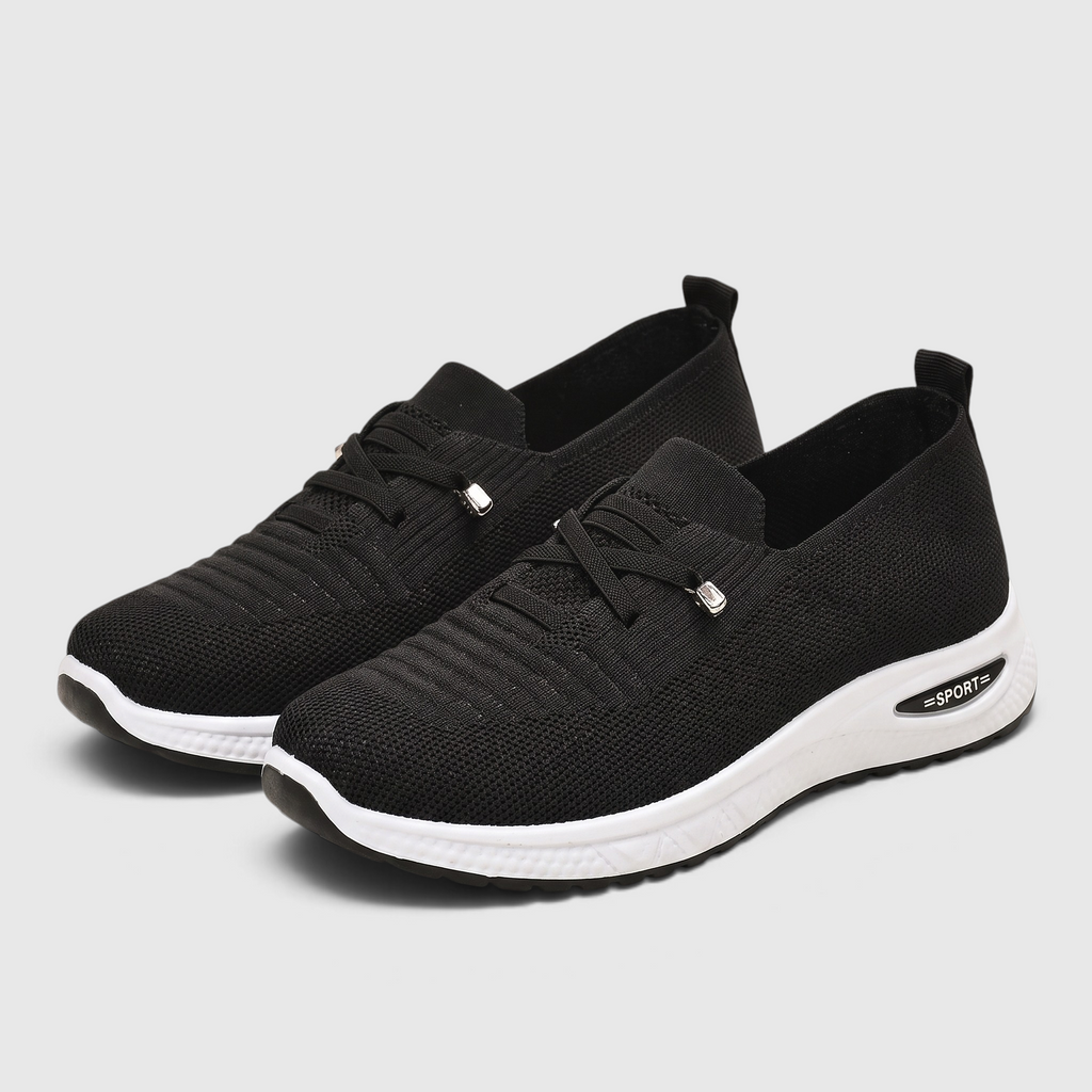 Baskets Slip-on en Maille Respirante pour Femme — Amorti Aérien, Légèreté Plume & Grand Confort