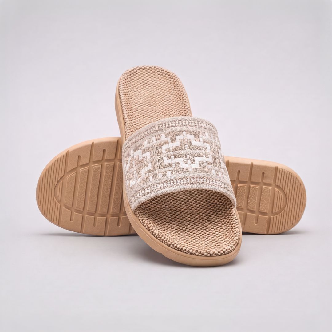 Sandales femme à bride tissée – Chaussures d'été légères et confortables