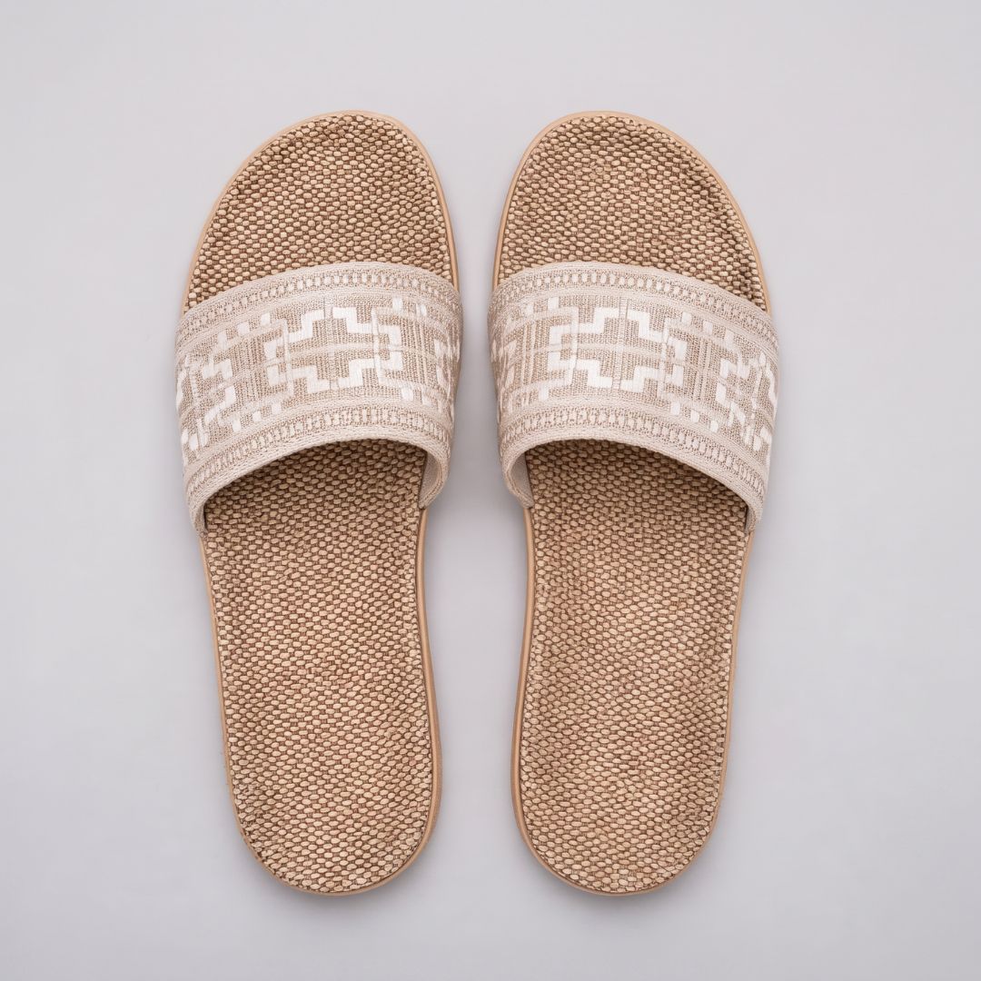 Sandales femme à bride tissée – Chaussures d'été légères et confortables