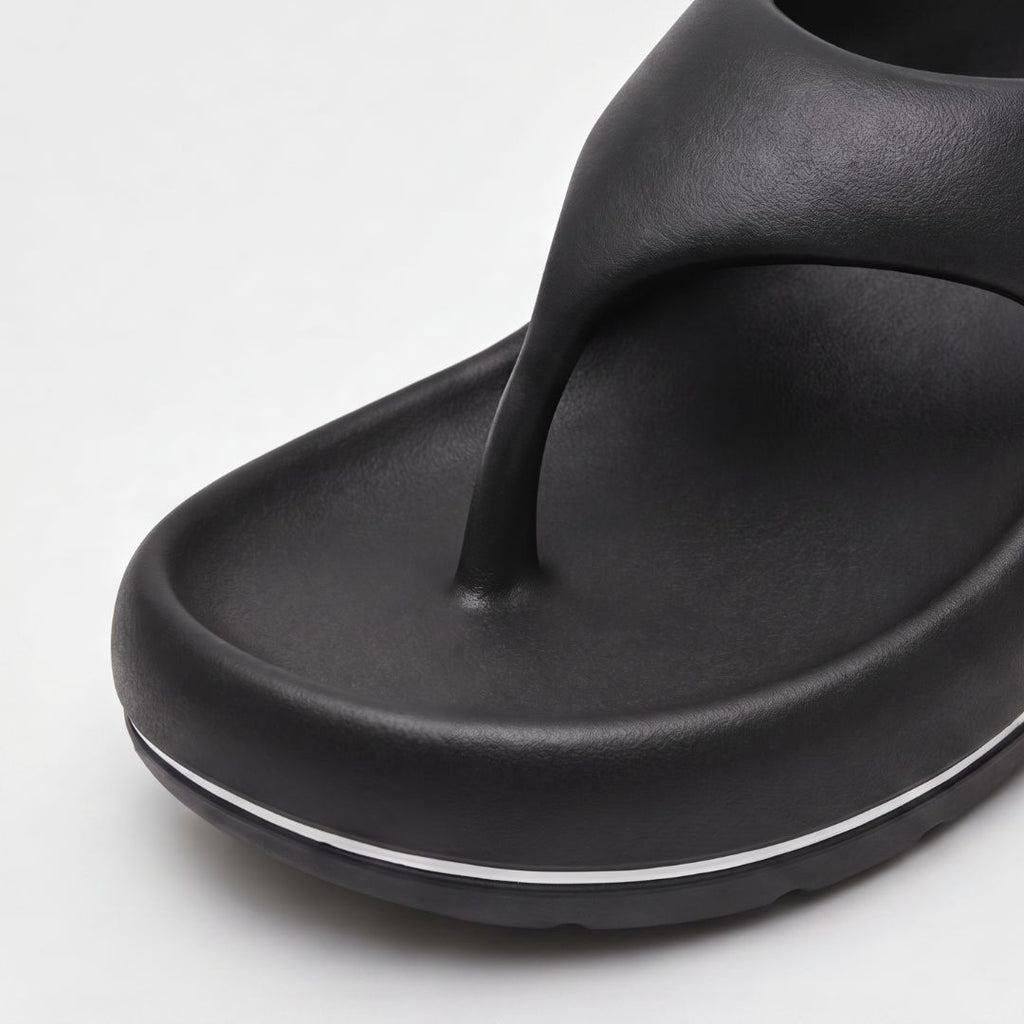 Tongs femme à plateforme légère – Sandales d'été confort décontractées