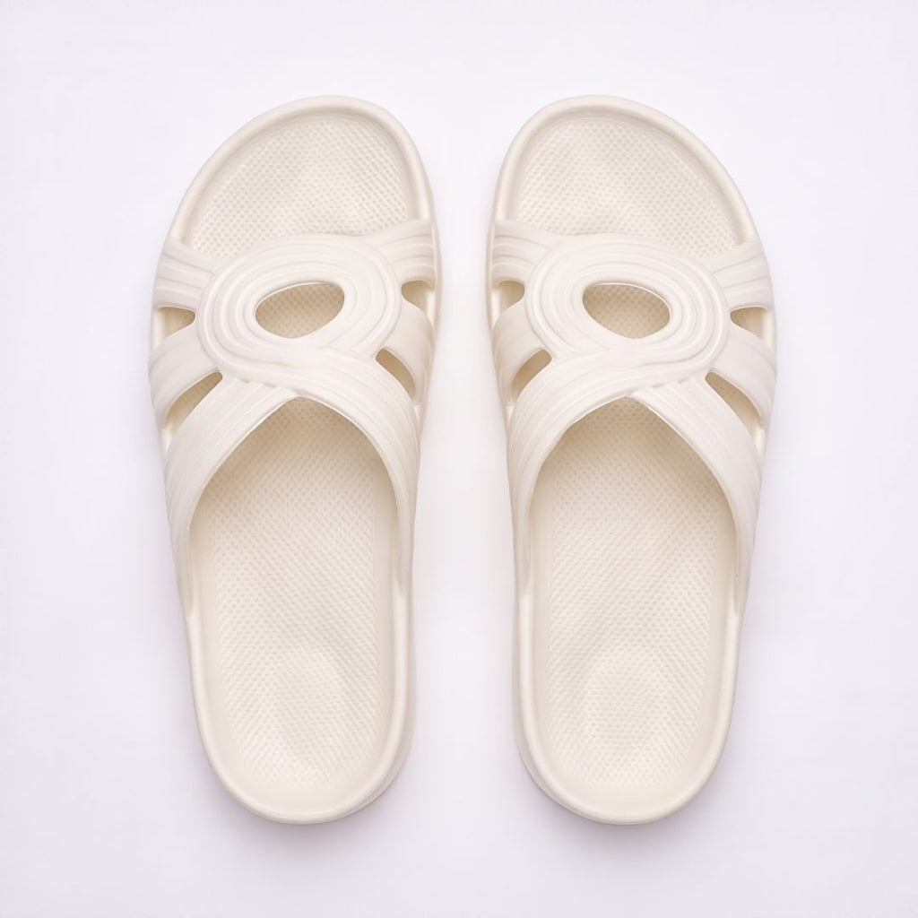 Sandales à lanières légères pour femme avec découpes – Sandales d'été décontractées et confortables