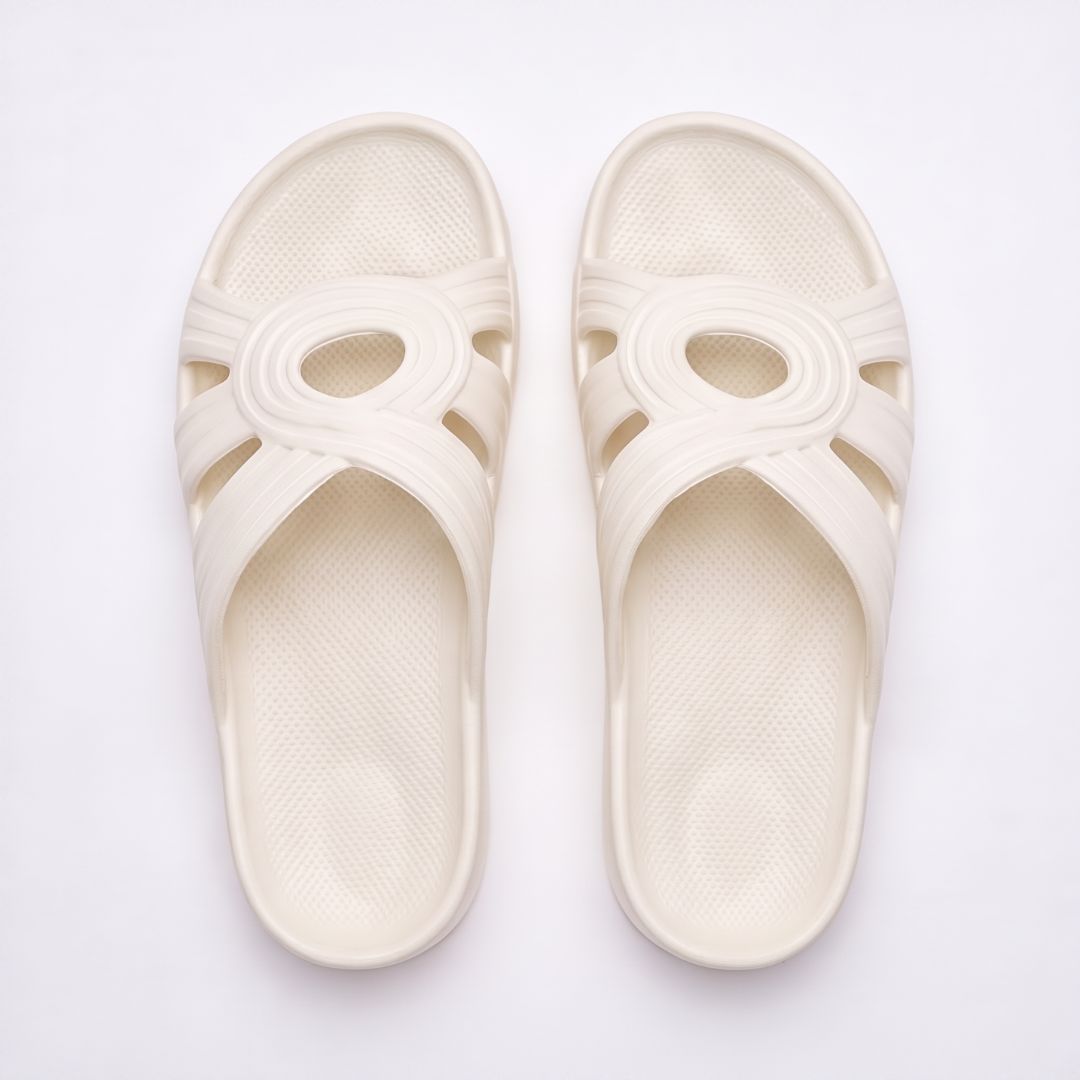 Sandales à lanières légères pour femme avec découpes – Sandales d'été décontractées et confortables