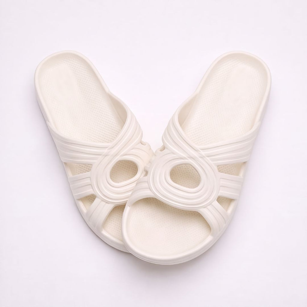 Sandales à lanières légères pour femme avec découpes – Sandales d'été décontractées et confortables