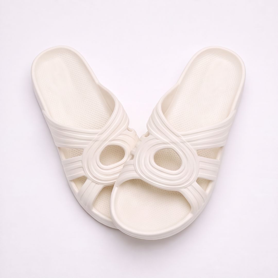 Sandales à lanières légères pour femme avec découpes – Sandales d'été décontractées et confortables