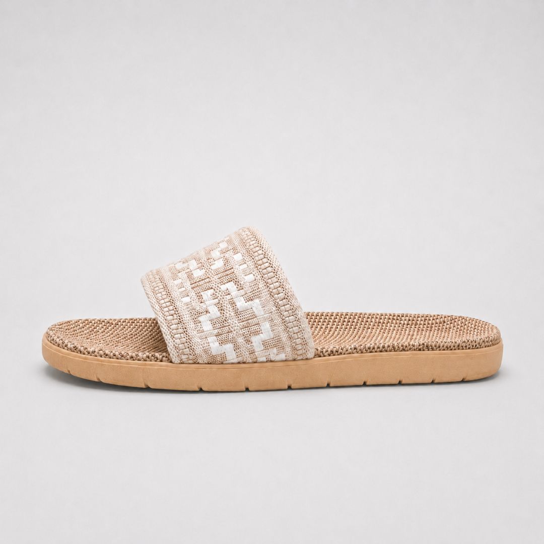 Sandales femme à bride tissée – Chaussures d'été légères et confortables